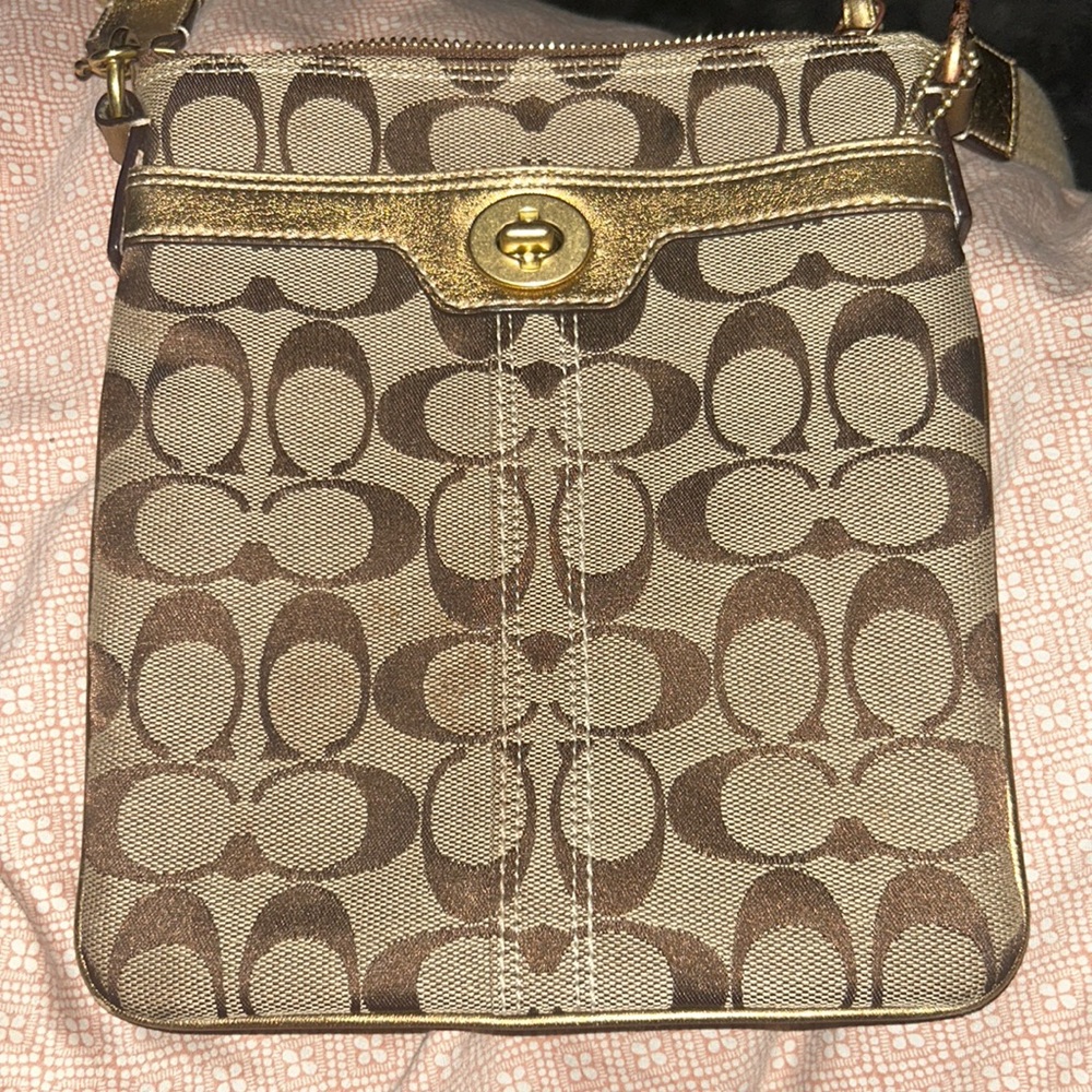 Coach cross body bag